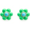 image:imagekate spade new york Petal Puff Statement StudsGreen MultiGold