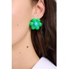 image:imagekate spade new york Petal Puff Statement StudsGreen MultiGold