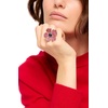 image:imagekate spade new york Poppy Power Statement RingPink Multi