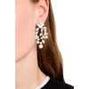 image:imagekate spade new york Precious Pansy Cluster EarringsCreamSilver Chandelier
