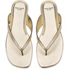 image:imagekate spade new york Sandie FlipFlops SandalsMetallic Pale Gold