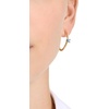 image:imagekate spade new york Set in Stone HoopsAbaloneGold