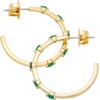 image:imagekate spade new york Set in Stone HoopsEmerald