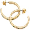 image:imagekate spade new york Set in Stone HoopsEmerald Hoops