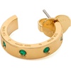 image:imagekate spade new york Set in Stone HoopsEmerald Huggies