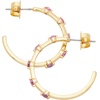 image:imagekate spade new york Set in Stone HoopsRose Gold