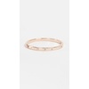 image:imagekate spade new york Set in Stone Metal Hinged BangleClearRose Gold