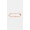 image:imagekate spade new york Set in Stone Metal Hinged BangleClearRose Gold
