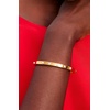 image:imagekate spade new york Set in Stone Metal Hinged BangleWhite Gold
