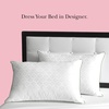 image:imagekate spade new york Spade Floral Soft amp Lofty Bed Pillow Adjustable Down Alternative Pillow 400 Thread Count Cotton Cover Best for Back or Stomach Sleepers StandardQueen WhiteStandardQueen