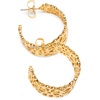 image:imagekate spade new york Spade Flower Lace HoopsGold