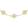 image:imagekate spade new york Spade Flower Pave Scatter BraceletClearGold Pave