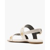 image:imagekate spade new york Spade Flower Stud Pebbled Leather Flat SandalsIvory
