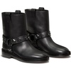 image:imagekate spade new york Spade Flower Stud Smooth Leather Moto BootsBlack Leather Stud