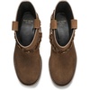 image:imagekate spade new york Spade Flower Stud Smooth Leather Moto BootsBurnt Sage Suede