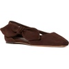 image:imagekate spade new york Womens Bunnie Suede FlatHot Fudge