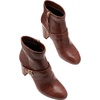 image:imagekate spade new york Womens Dakota Zip Up Heeled BootieDeep Umber