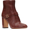 image:imagekate spade new york Womens Dakota Zip Up Heeled BootieDeep Umber