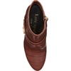 image:imagekate spade new york Womens Dakota Zip Up Heeled BootieDeep Umber