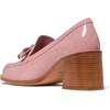 image:imagekate spade new york Womens Deco Bow Patent Leather Heeled LoaferBarre Pink