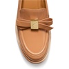image:imagekate spade new york Womens Deco Bow Patent Leather Heeled LoaferBiscotti