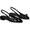 image:imagekate spade new york Womens Deco Bow Smooth Leather Slingback PumpBlack