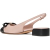 image:imagekate spade new york Womens Deco Bow Smooth Leather Slingback PumpPale Vellum