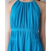 image:imagekate spade new york Womens Drapey Halter Mini DressCatamaran Blue