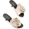 image:imagekate spade new york Womens Flourish Heeled SandalsBlackCream