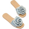 image:imagekate spade new york Womens Flourish SandalsDenimWalnut Shell