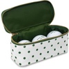 image:imagekate spade new york Womens Golf Set 3 Wooden Tees and 3 Balls with Zipper Pouch Gold Clasp Secures to Golf Bag Lexington Dot