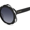 image:imagekate spade new york Womens KS Vivi 2GS Round SunglassesBlack White