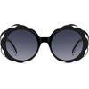 image:imagekate spade new york Womens KS Vivi 2GS Round SunglassesBlack White