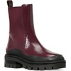 image:imagekate spade new york Womens London Crinkle Patent Leather Chelsea BootDark Merlot