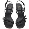 image:imagekate spade new york Womens Loop Smooth Leather Kitten Heel SandalBlack