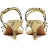image:imagekate spade new york Womens Loop Smooth Leather Kitten Heel SandalPale Citron