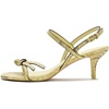 image:imagekate spade new york Womens Loop Smooth Leather Kitten Heel SandalPale Citron