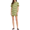 image:imagekate spade new york Womens Montauk Stripe TShirt DressFairytale GreenFresh White