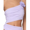 image:imagekate spade new york Womens One Shoulder One PcFrosted Violet
