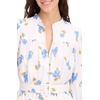 image:imagekate spade new york Womens Painterly Bouquet Belted Shirt DressMuted SapphireCream
