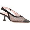 image:imagekate spade new york Womens Riley Slingback Kitten HeelBlack Mesh