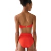 image:imagekate spade new york Womens Rosette Solids Bandeau Bra TopGoji Berry