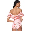 image:imagekate spade new york Womens Ruffle One PieceGoji Berry