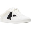 image:imagekate spade new york Womens Signature Lace Up Mule SneakerTrue WhiteBlack