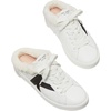 image:imagekate spade new york Womens Signature Lace Up Mule SneakerTrue WhiteBlack