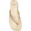 image:imagekate spade new york Womens Spade Flower Flip Flop SandalsPale Gold