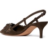 image:imagekate spade new york Womens Spade Flower Garden Smooth Leather Slingback PumpBurnt Sage