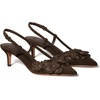 image:imagekate spade new york Womens Spade Flower Garden Smooth Leather Slingback PumpBurnt Sage