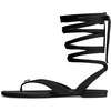 image:imagekate spade new york Womens Spade Flower Gladiator SandalsBlack