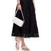 image:imagekate spade new york Womens Spade Flower Kitten Heel SandalsBlackCream